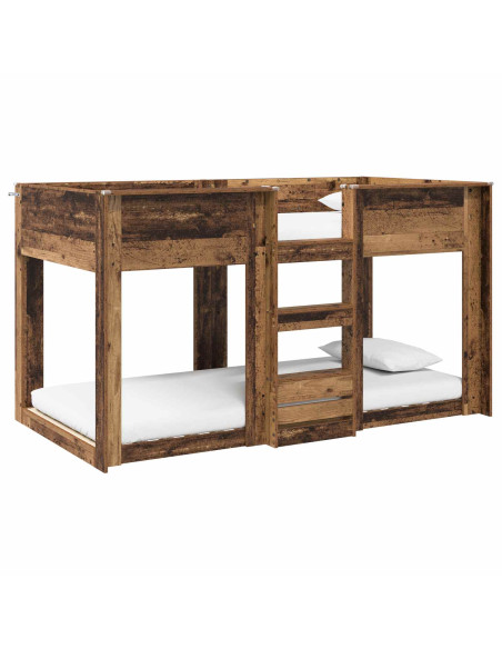 Letto a Castello per Bambini Legno vecchio 90 x 200 cm