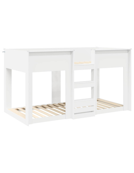Letto a Castello per Bambini Bianco 100 x 200 cm