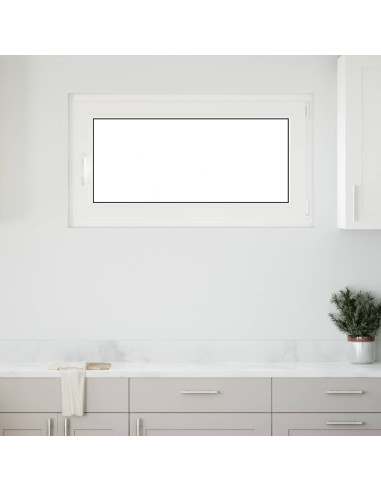 Finestra per Soffitta RISOR Bianco 110 x 70 cm PVC e Vetro