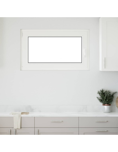 Finestra per Soffitta RISOR Bianco 100 x 70 cm PVC e Vetro