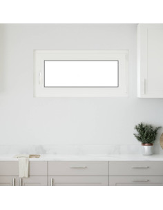 Finestra per Soffitta RISOR Bianco 100 x 50 cm PVC e Vetro