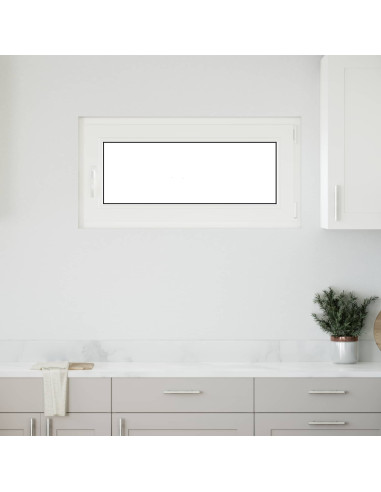 Finestra per Soffitta RISOR Bianco 100 x 50 cm PVC e Vetro