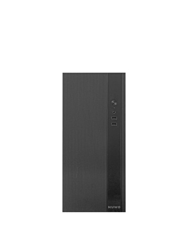 NUWO CASE OFFICE M-ATX OPAL Z100 0.60MM SPCC USB2.0 80MM NERO