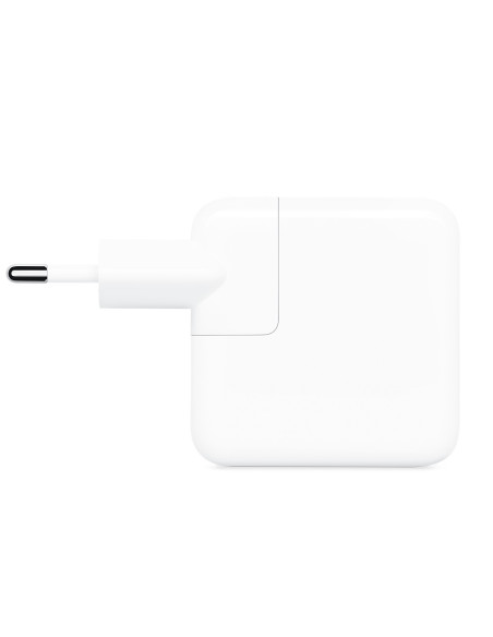 ALIMENTATORE USB-C 30W WHITE APPLE MACBOOK  AIR13-IPHONE-IPAD
