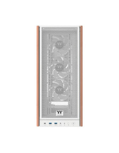 THERMALTAKE CASE M.TOWER S370 BIANCO WS TG 4*CR120 FAN PWM INSERTI IN LEGNO