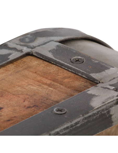 Set Mensole da Parete 3 pz in Legno Massello di Mango