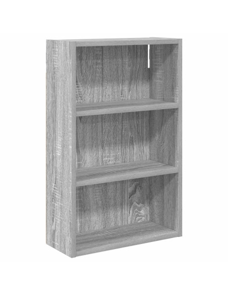 Armadio da bagno a muro Sonoma grigia 40 x 16 x 62,5 cm