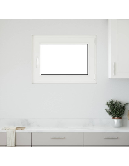 Finestra per Soffitta RISOR Antracite 80 x 60 cm PVC e Vetro