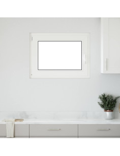 Finestra per Soffitta RISOR Antracite 80 x 60 cm PVC e Vetro