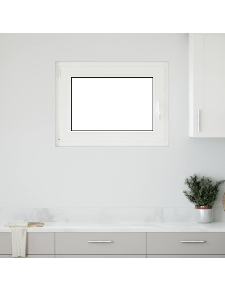 Finestra per Soffitta RISOR Antracite 80 x 50 cm PVC e Vetro