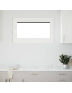 Finestra per Soffitta RISOR Antracite 100 x 60 cm PVC e Vetro