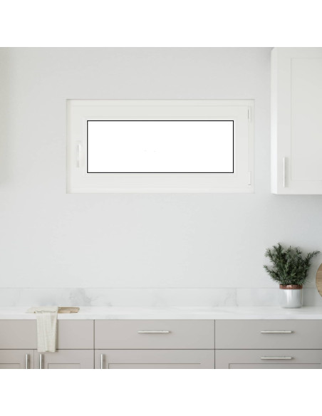 Finestra per Soffitta RISOR Antracite 100 x 50 cm PVC e Vetro