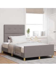 Struttura del letto con testiera Talpa 120 x 190 cm Tessuto