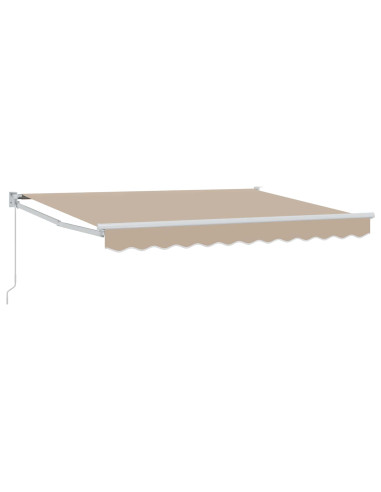 Tenda retrattile manuale Beige 2,5 x 2 m
