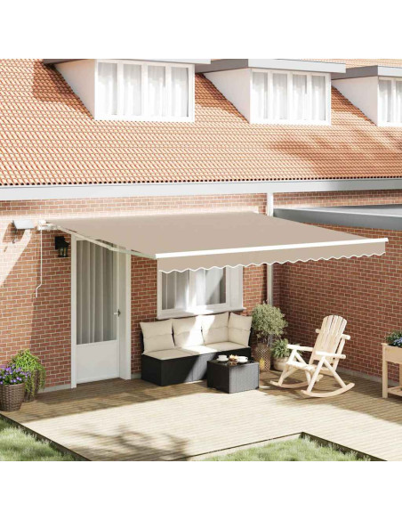 Tenda Retrattile con 400 ×350 cm Tessuto