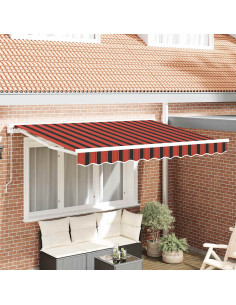 Struttura della tenda Arancione e Nero 250 x 200 cm