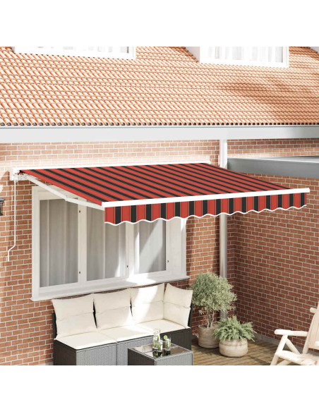 Struttura della tenda Arancione e Nero 250 x 200 cm