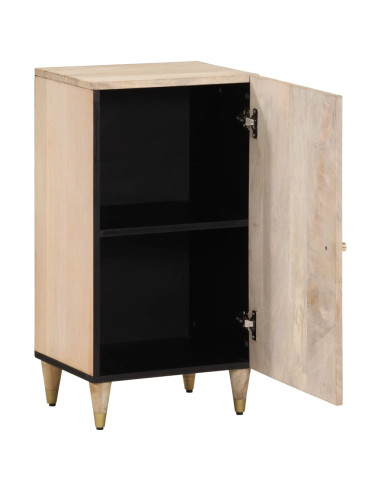 Credenza 40x33x75 cm in Legno Massello di Mango