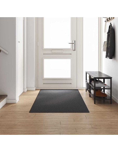 Runner in Moquette Grigio scuro 100 x 300 cm 100% Polipropilene