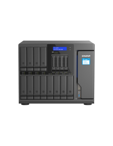 QNAP TS-1655 NAS Tower Intel Atom® C5125 8 GB DDR4 0 TB QNAP Turbo System Nero