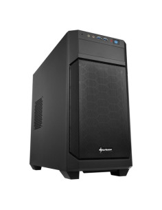 SHARKOON CASE MINI-ITX, MICRO-ATX, 2XUSB3.0, AUDIO IN-OUT, 1X120MM FAN FRONT, 1X120MM FAN REAR