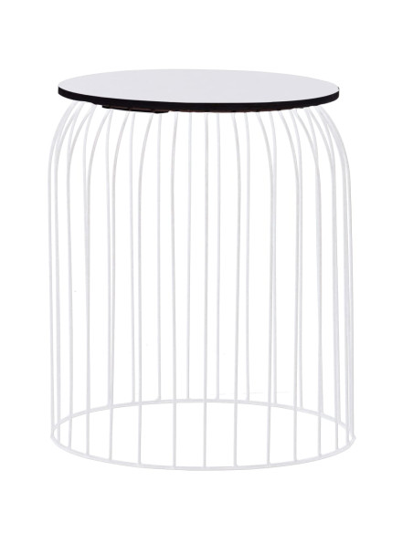 Tavolini da Caffè 3 pz Bianchi