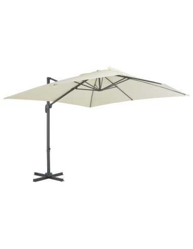 Ombrellone da Giardino con Base Portatile Sabbia