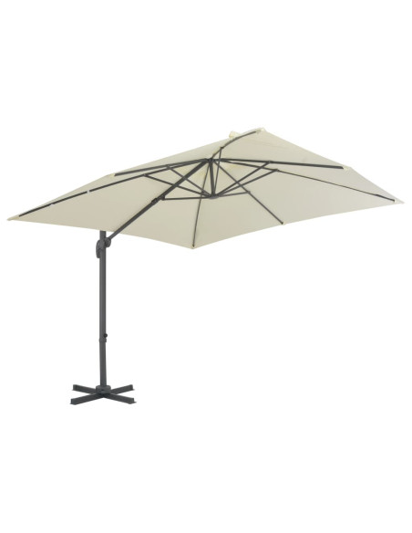 Ombrellone da Giardino con Base Portatile Sabbia