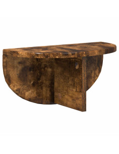 Scaffale da parete Rovere fumé 38 x 19 x 19 cm 2