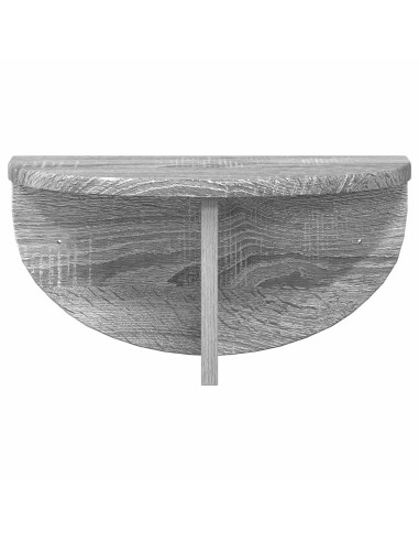 Scaffale da parete Grigio Sonoma 38 x 19 x 19 cm