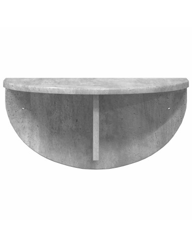 Scaffale da parete Grigio cemento 48 x 24 x 24 cm
