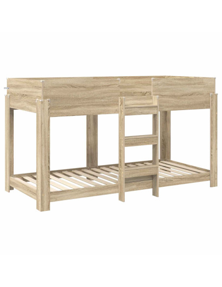 Letto a Castello per Bambini Rovere Sonoma 100 x 200 cm