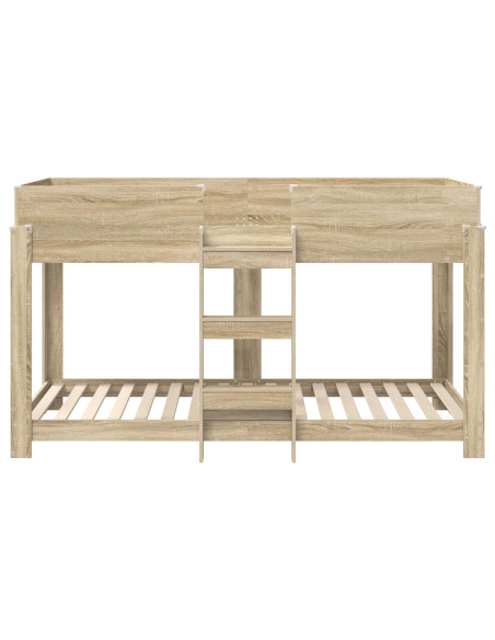 Letto a Castello per Bambini Rovere Sonoma 100 x 200 cm