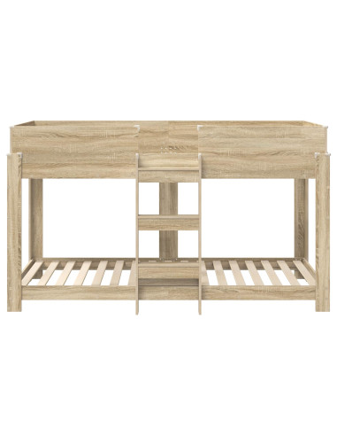 Letto a Castello per Bambini Rovere Sonoma 100 x 190 cm