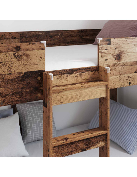 Letto a Castello per Bambini Legno vecchio 100 x 190 cm