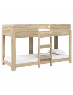 Letto a Castello per Bambini Rovere Sonoma 75 x 190 cm 2