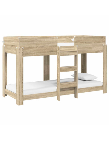 Letto a Castello per Bambini Rovere Sonoma 75 x 190 cm
