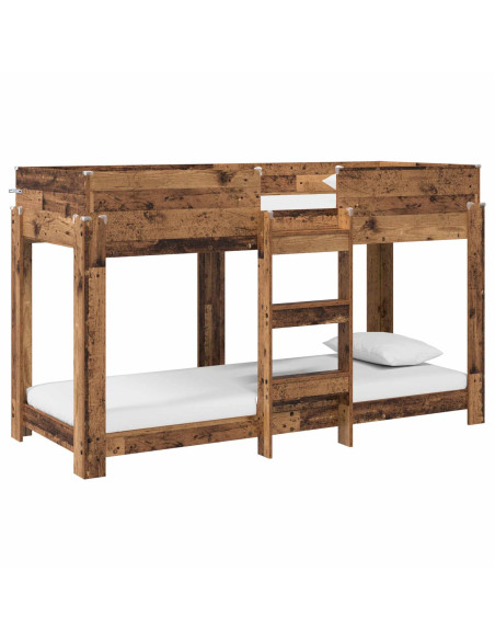 Letto a Castello per Bambini Legno vecchio 75 x 190 cm