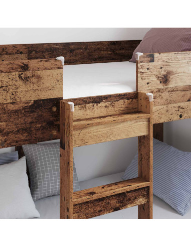 Letto a Castello per Bambini Legno vecchio 75 x 190 cm