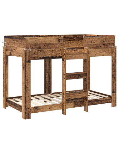 Letto a Castello per Bambini Legno vecchio 90 x 160 cm