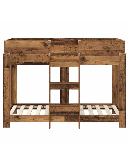 Letto a Castello per Bambini Legno vecchio 90 x 160 cm