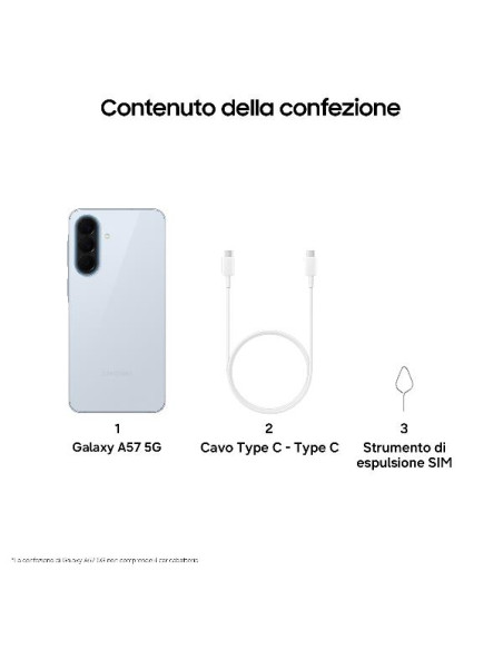 GALAXY A57 8+128GB ICYBLUE