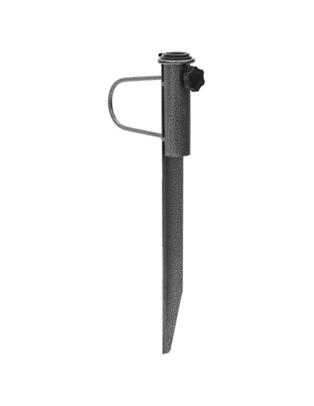 Supporti Ombrellone con Picchetti 2pz 19x42 cm Acciaio Zincato