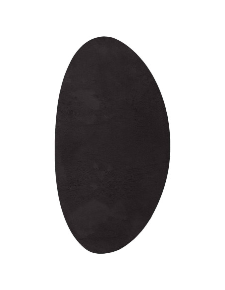 Tappeto HUARTE Nero 80 x 150 cm Poliestere