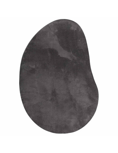 Tappeti per area HUARTE Antracite 80 x 150 cm Poliestere