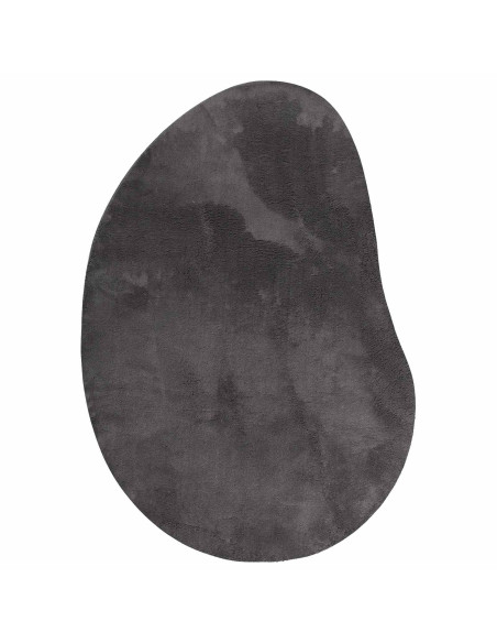 Tappeti per area HUARTE Antracite 80 x 150 cm Poliestere