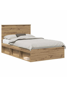 Struttura del letto Rovere Artigianale 120 x 200 cm 2