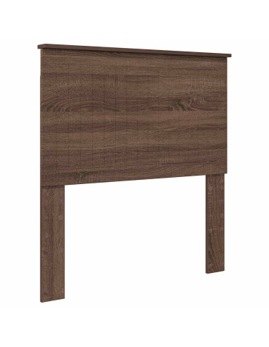 Struttura del letto Rovere Marrone 90 x 190 cm Pino massello