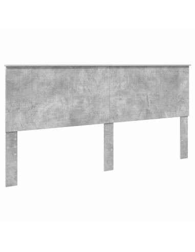 Struttura del letto con cassetto Grigio cemento 200 x 200 cm