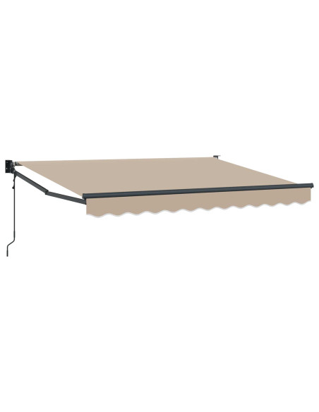 Tettuccio Elettrico Retrattile Beige 3,5 x 2 m